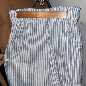 American Eagle NWT blue striped pants